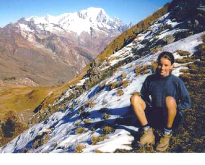 Charline et le Mont-Blanc